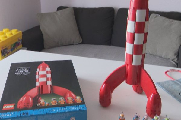 A Portuguese man created Tintin's LEGO rocket and it's already sold out