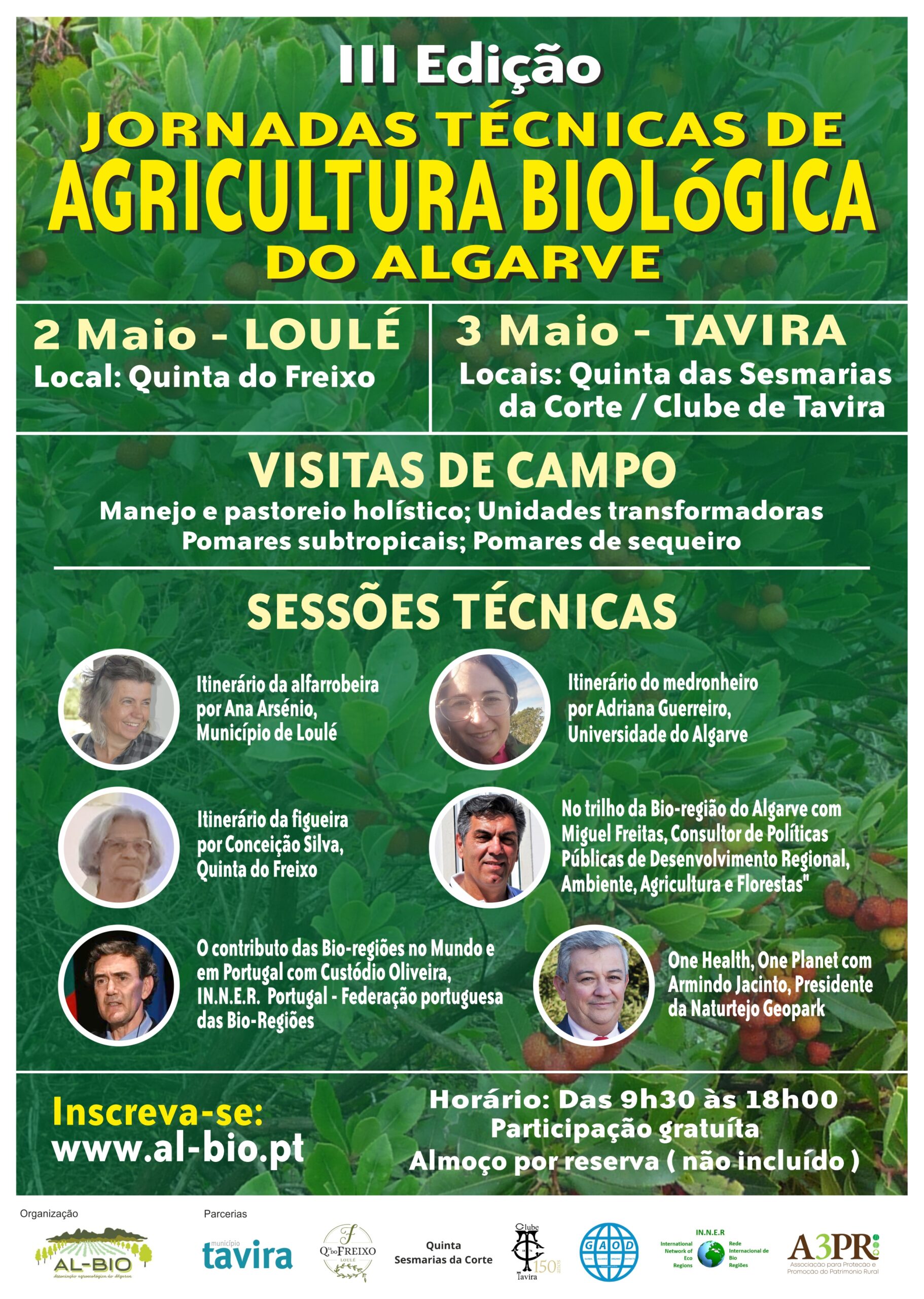 Loulé and Tavira host organic farming technical days