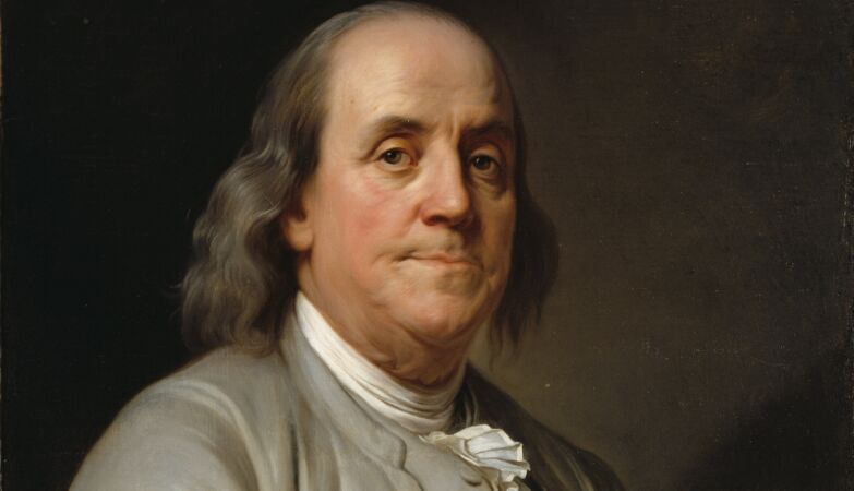 Prankster Benjamin Franklin was defeated by a turkey for dinner