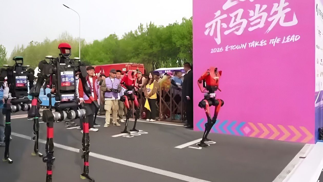 Intriguing: robot breaks human half-marathon record