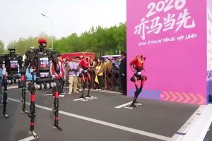 Intriguing: robot breaks human half-marathon record