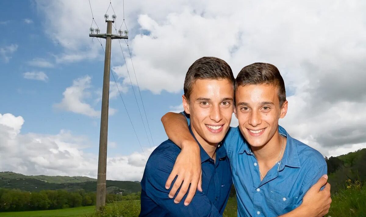 Twin brothers die hugging after being electrocuted in Italy
