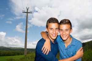Twin brothers die hugging after being electrocuted in Italy