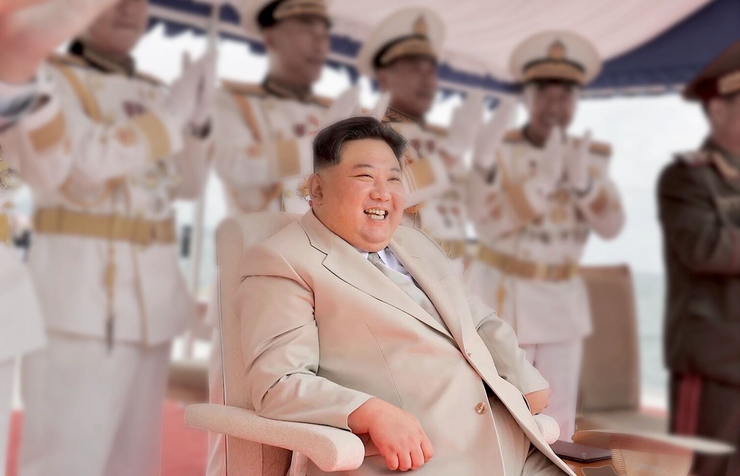 Are the presidents of North and South Korea becoming friends?