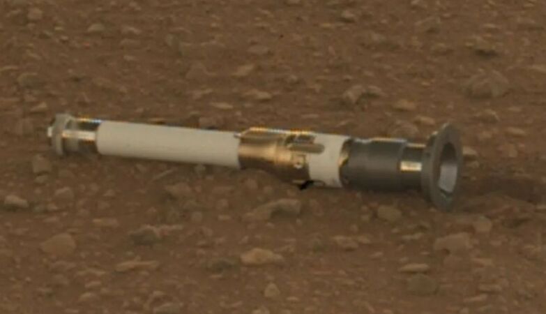 Scientists open Martian meteorite and discover purple ink from a gel pen