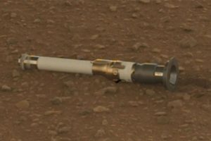 Scientists open Martian meteorite and discover purple ink from a gel pen