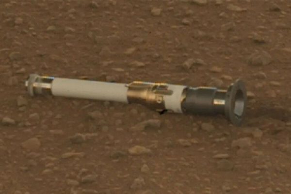 Scientists open Martian meteorite and discover purple ink from a gel pen