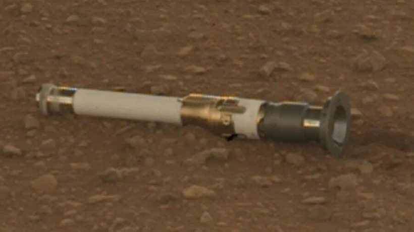 Scientists open Martian meteorite and discover purple ink from a gel pen