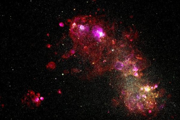 Small Magellanic Cloud is transforming after cosmic collision