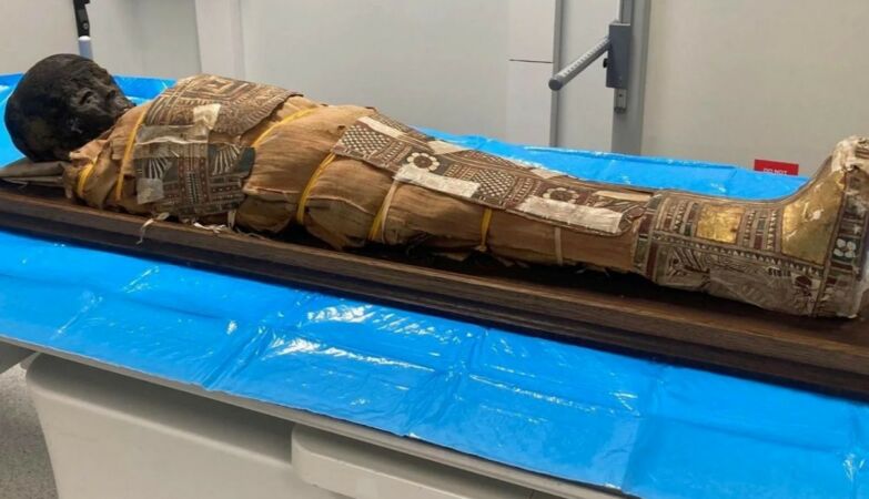 Mysterious object discovered in 2000-year-old Egyptian child’s mummy