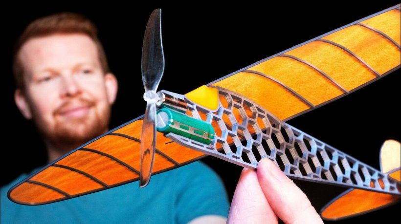 3D printed plane only needs a 4 second charge to fly