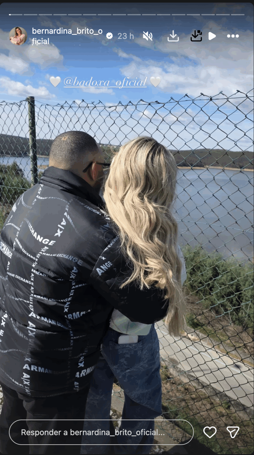 Bernardina Brito assumes a relationship with singer Badoxa. Here are the first images of the couple