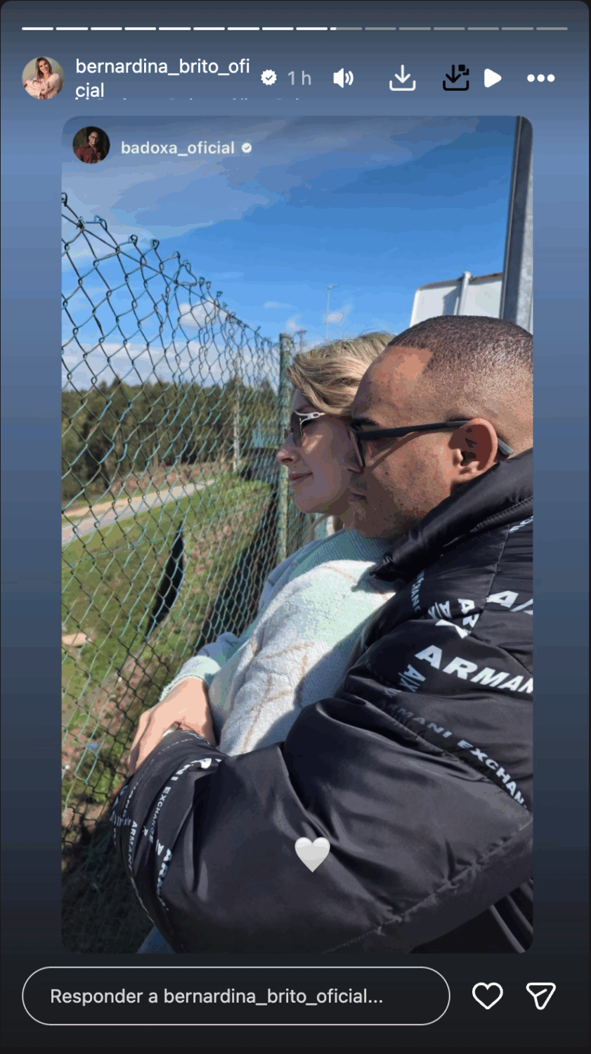 Bernardina Brito assumes a relationship with singer Badoxa. Here are the first images of the couple