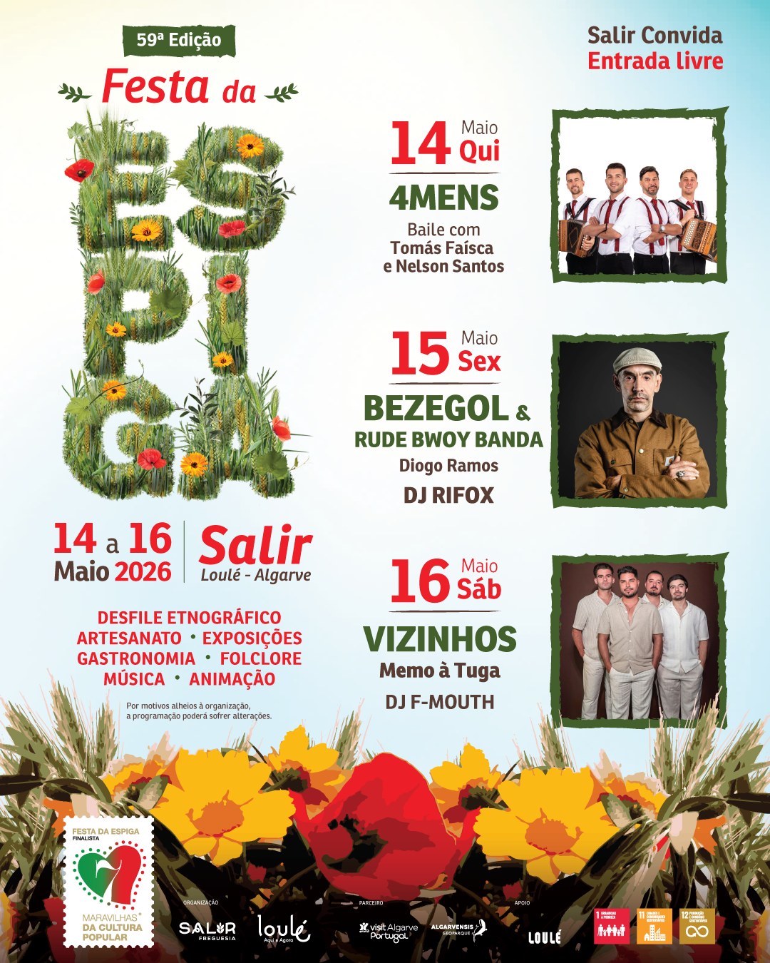 Salir prepares three days of tradition and culture with the 59th Festa da Espiga