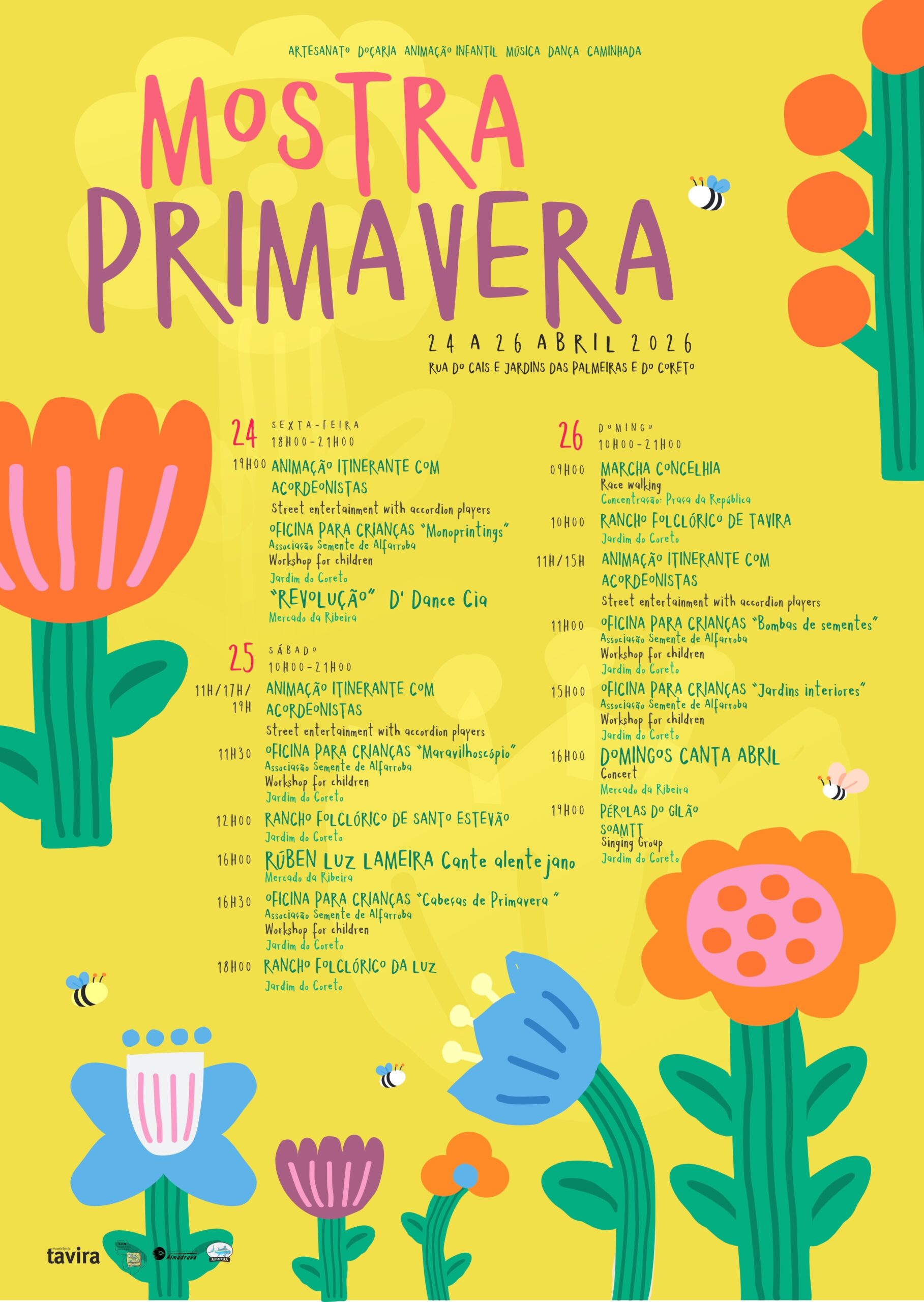 Spring Exhibition livens up downtown Tavira between April 24th and 26th