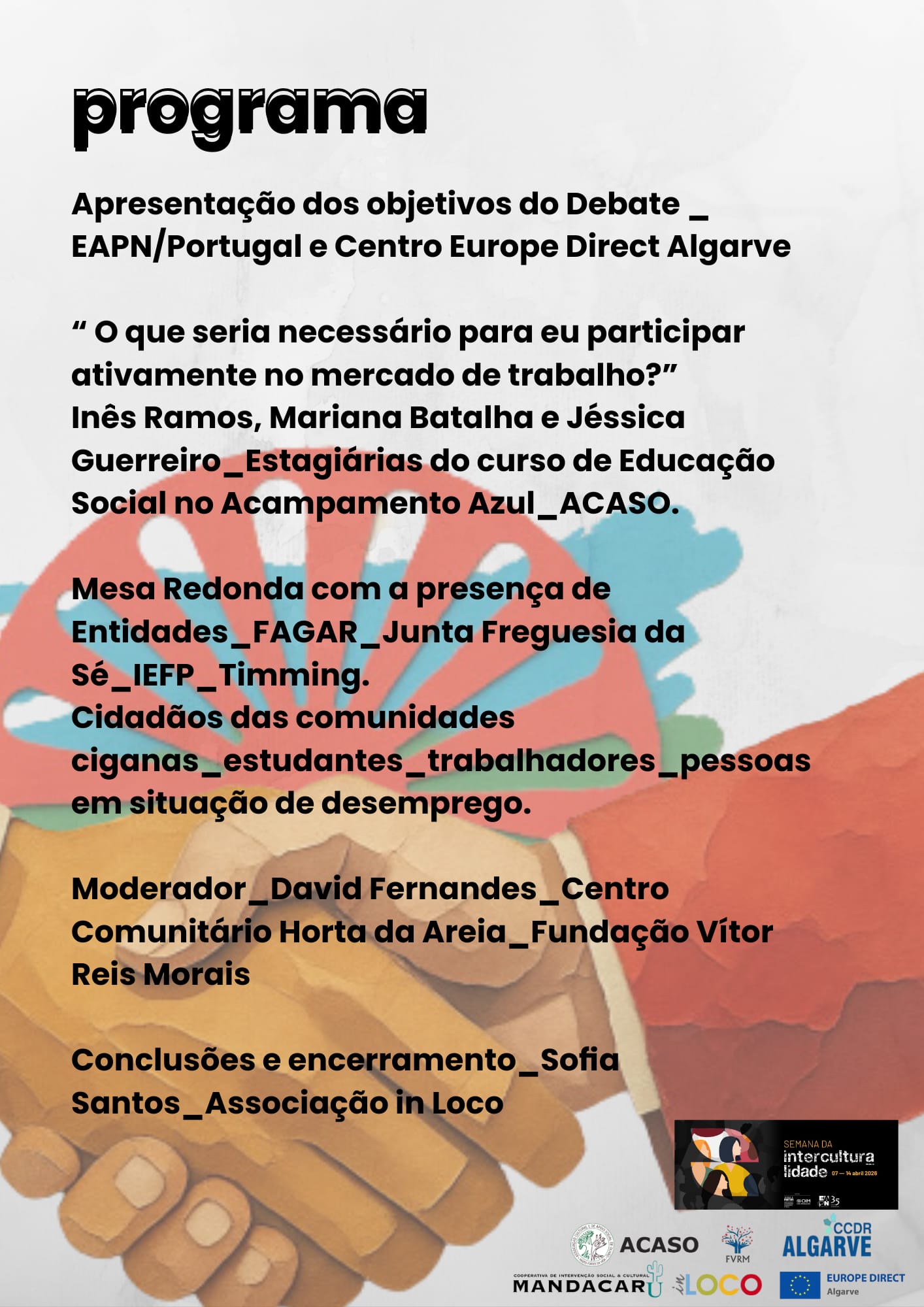 Faro hosts debate on employability in gypsy communities