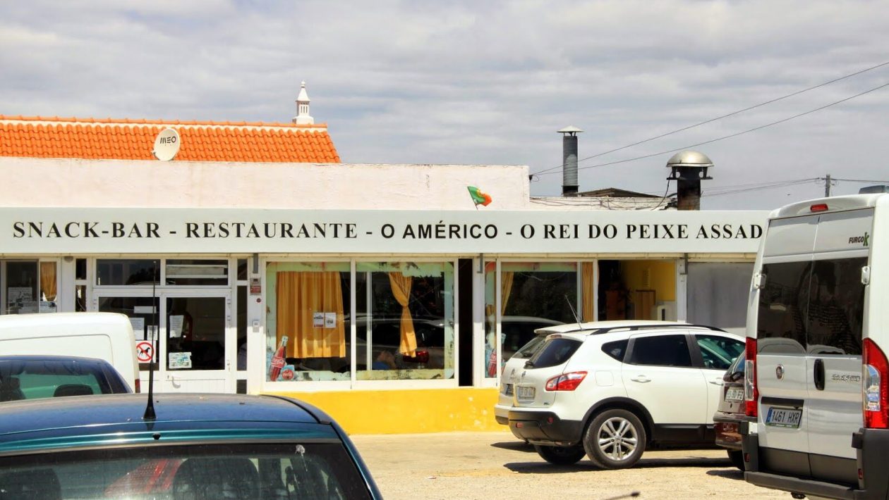 Restaurante O Américo, em Olhão.