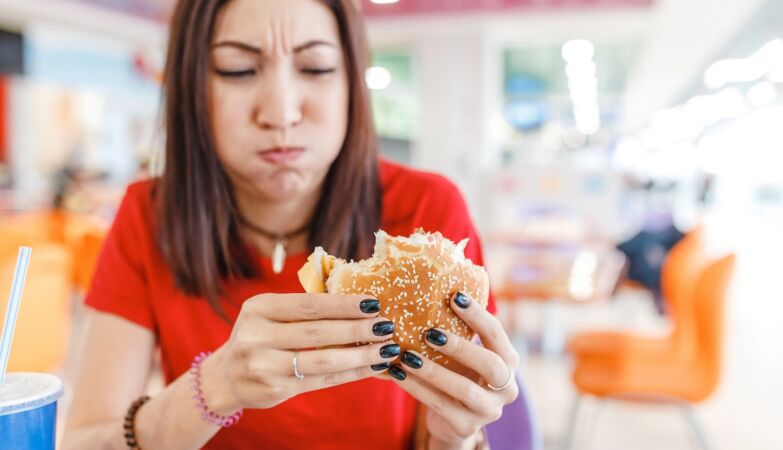 Because we suddenly start to feel disgusted by foods we used to like