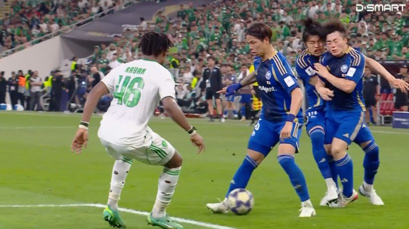 Short corner in the AFC Champions League ends in a clash of heads in a disastrous rehearsed play
