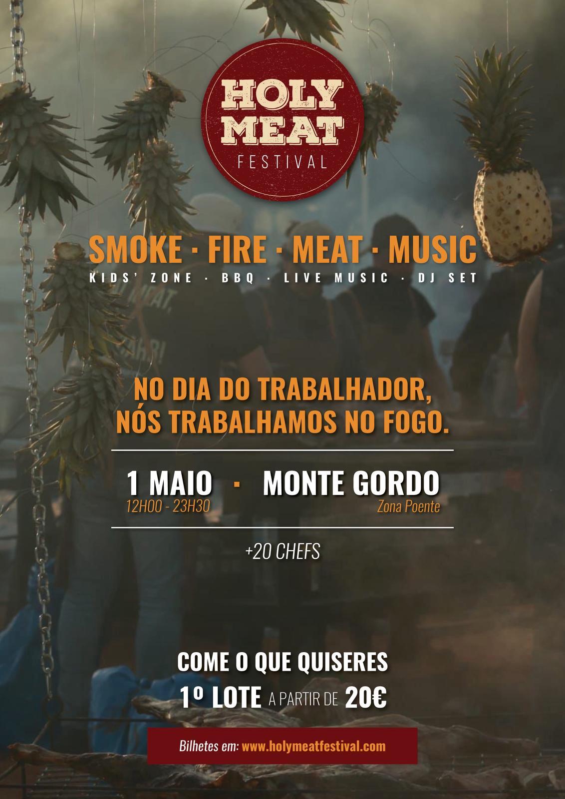 Gastronomy and tradition mark Holy Meat Festival in Monte Gordo on Labor Day