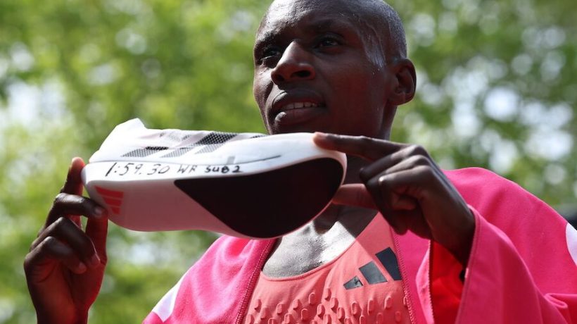 Sawe is the first to complete the marathon in under 2 hours. Here's your secret weapon