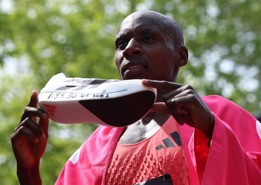 Sawe is the first to complete the marathon in under 2 hours. Here's your secret weapon