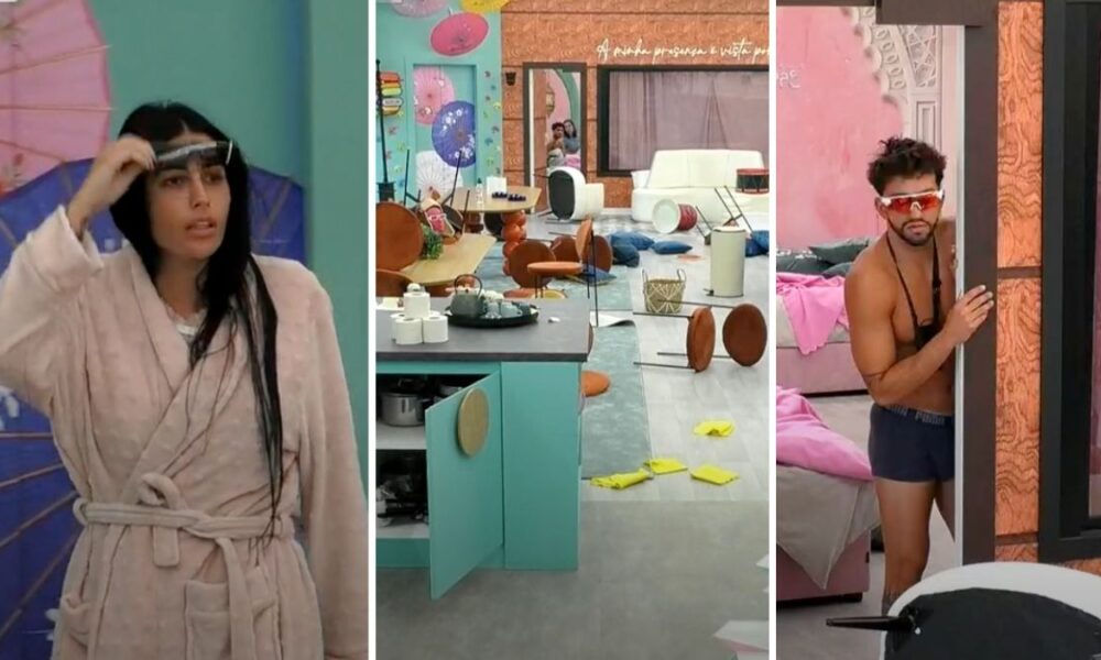 “What is this?!” Competitors in 'shock' with chaos in the house in the morning