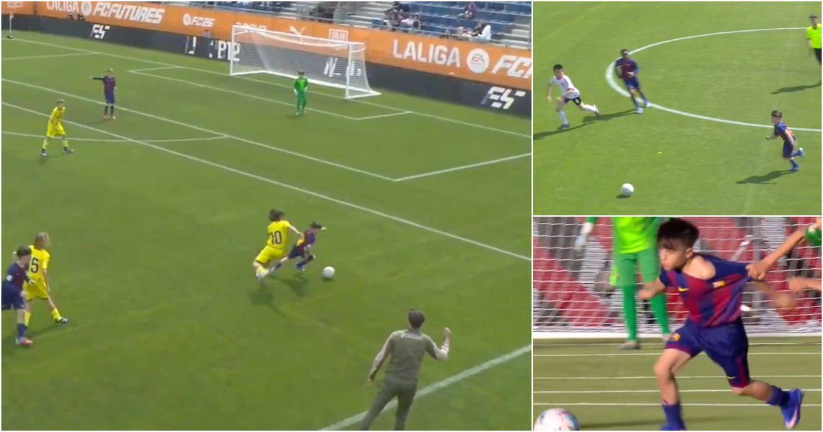 Do you know Hugo Galdeano… the 11-year-old jewel of Barcelona