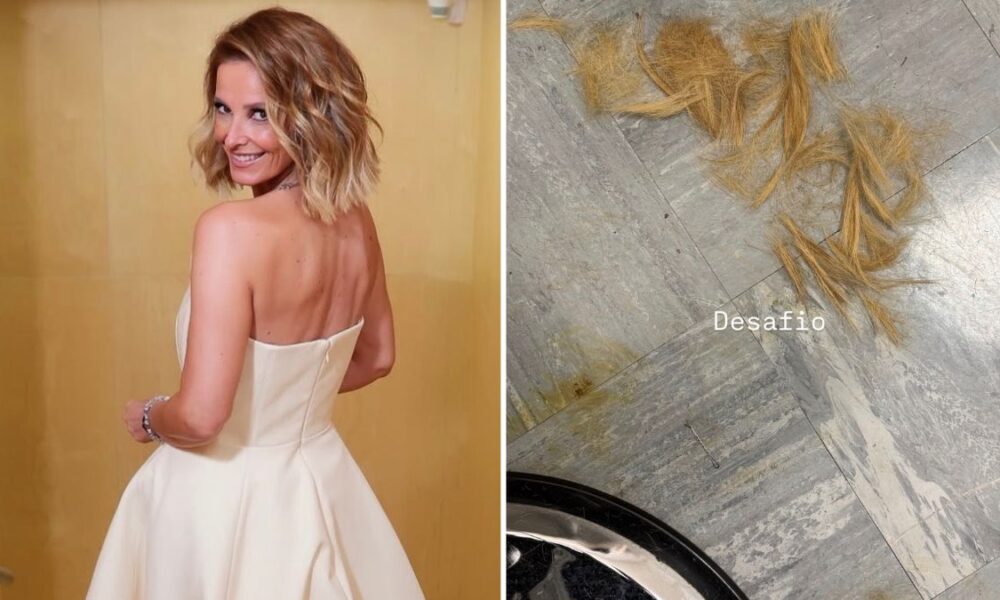 On her debut day, Cristina Ferreira changes her look and assumes: “It was 3 fingers…”