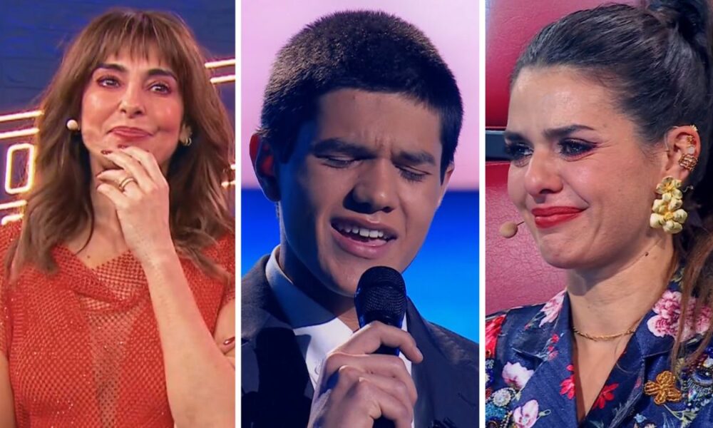 Emotion! Cuca Roseta bursts into tears when she hears her son on stage: “This is my son…”