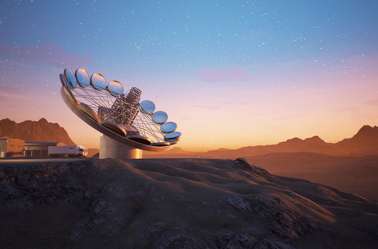 ELF, the telescope that looks like no previous telescope