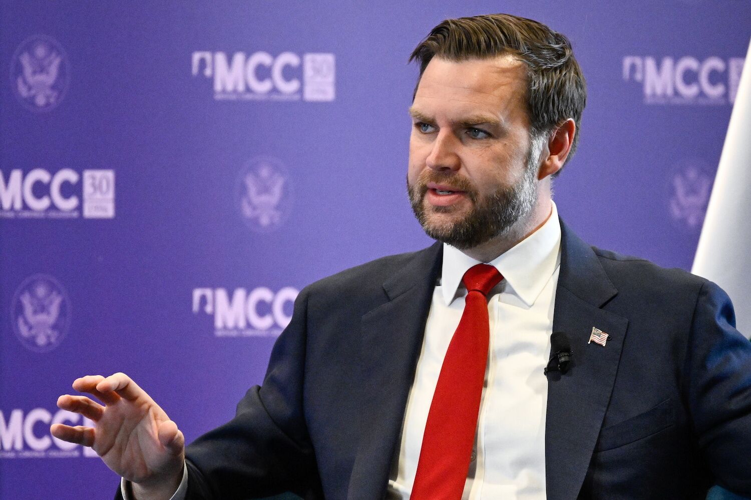 The White House is practicing “economic terrorism” – is that what JD Vance said?