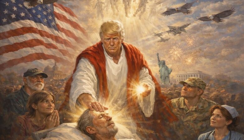 Trump publishes AI image in which he appears as Jesus Christ. The war with the Pope continues