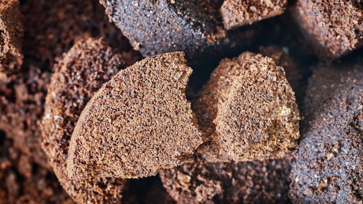 How I miss my happy little house made of coffee grounds