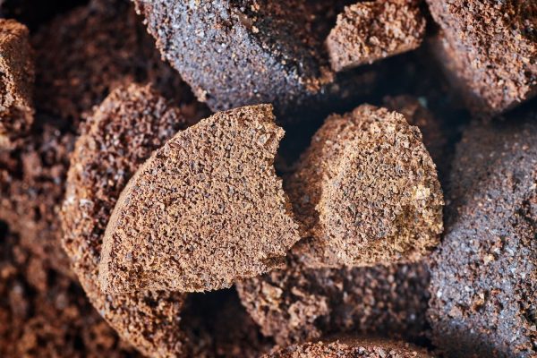 How I miss my happy little house made of coffee grounds