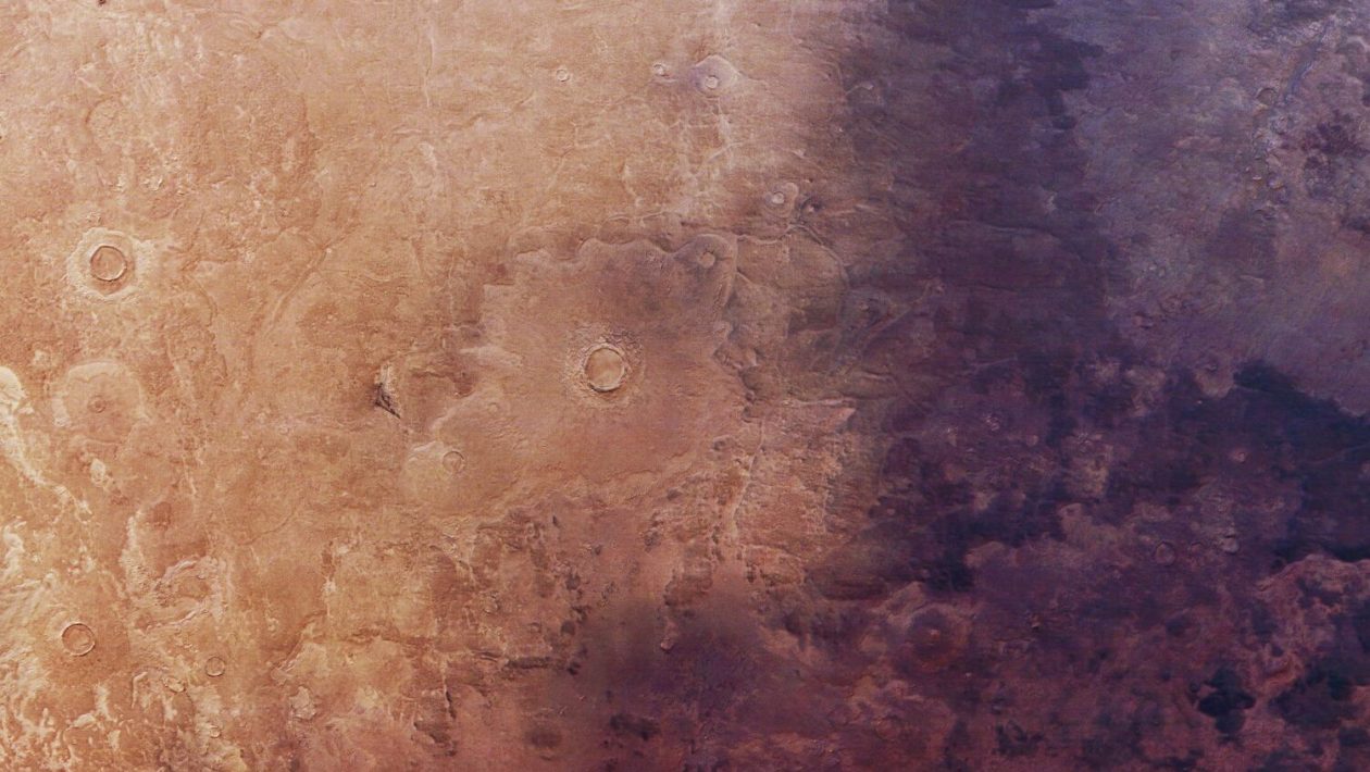 Something dark is spreading across Mars. Nobody knows what it is