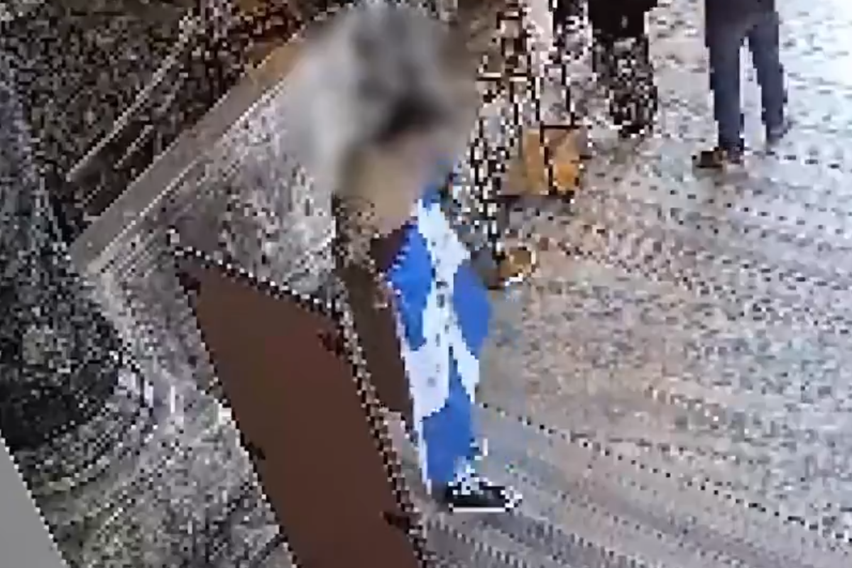 Arrest of a Greek couple in Istanbul - They unfurled a Greek flag inside the Hagia Sophia