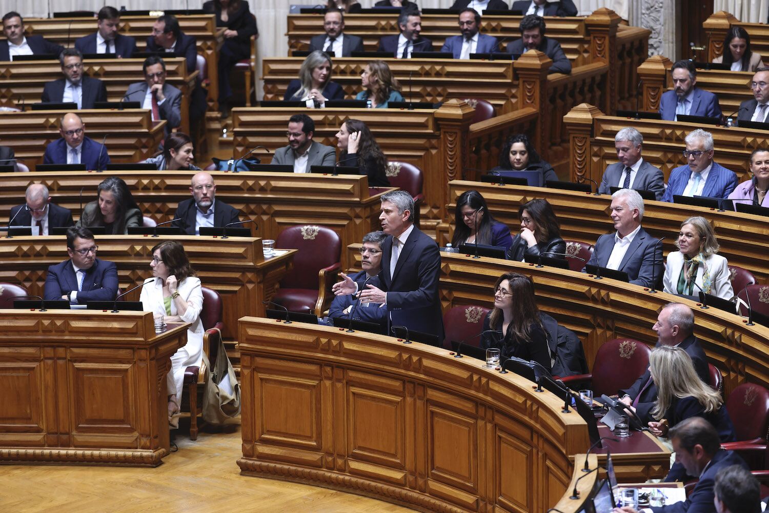 PS is no longer what it was in the debates. The topic in Parliament was… Socrates