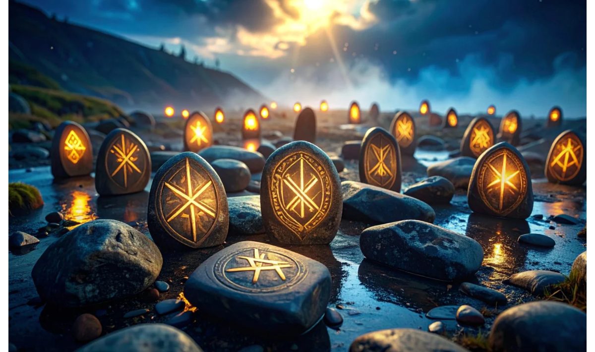 Horoscope runes for the weekend of April 24-26, 2026. What forces activate the mystical Nordic stones in your life. Rune message for your date of birth.