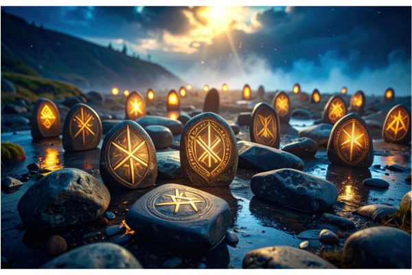 Horoscope runes for the weekend of April 24-26, 2026. What forces activate the mystical Nordic stones in your life. Rune message for your date of birth.