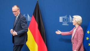 ⁠Merz, German Chancellor, on the European Commission: "We have to throw a wrench into that Brussels machinery to make it stop"