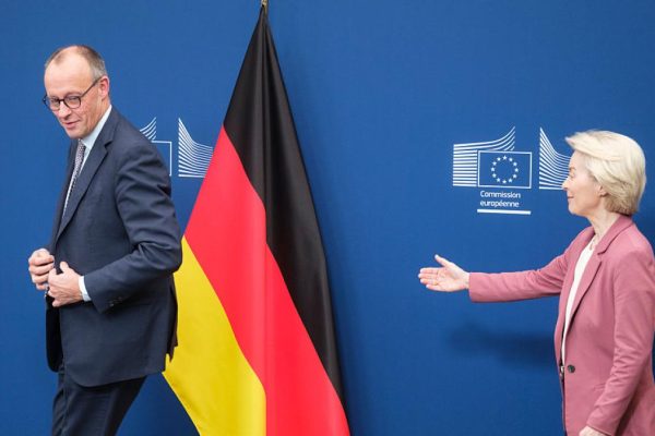 ⁠Merz, German Chancellor, on the European Commission: "We have to throw a wrench into that Brussels machinery to make it stop"