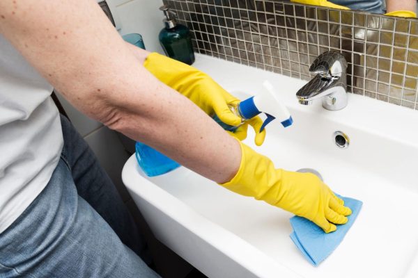 Household cleaning You have this product in your kitchen. You can use it to clean the sink without scrubbing