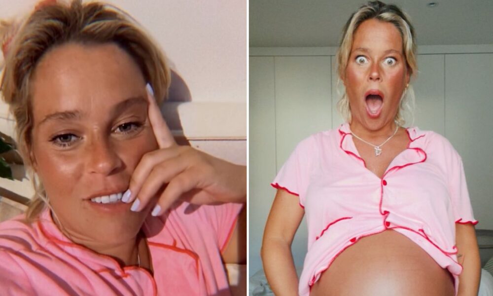 About to give birth, Inês Aires Pereira shows her 'tummy' and reveals how many kilos she has gained: “It's really me…”