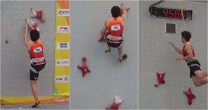 16-year-old makes history with incredible climbing world record