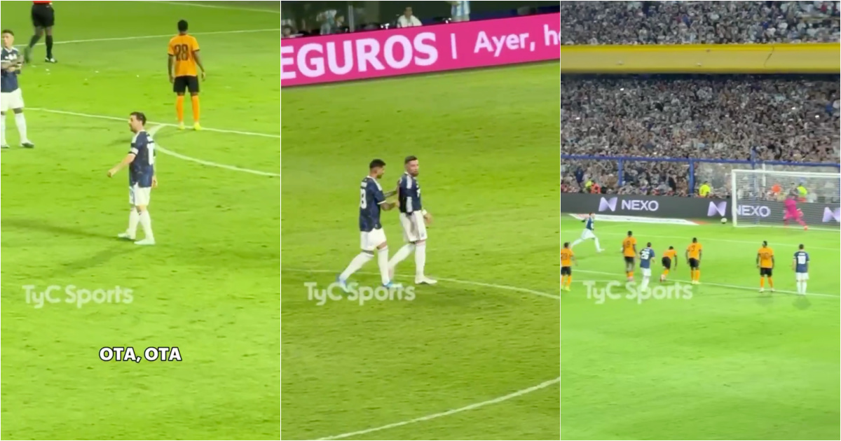 Messi called on Otamendi to take a penalty in the last game for the national team in Argentina