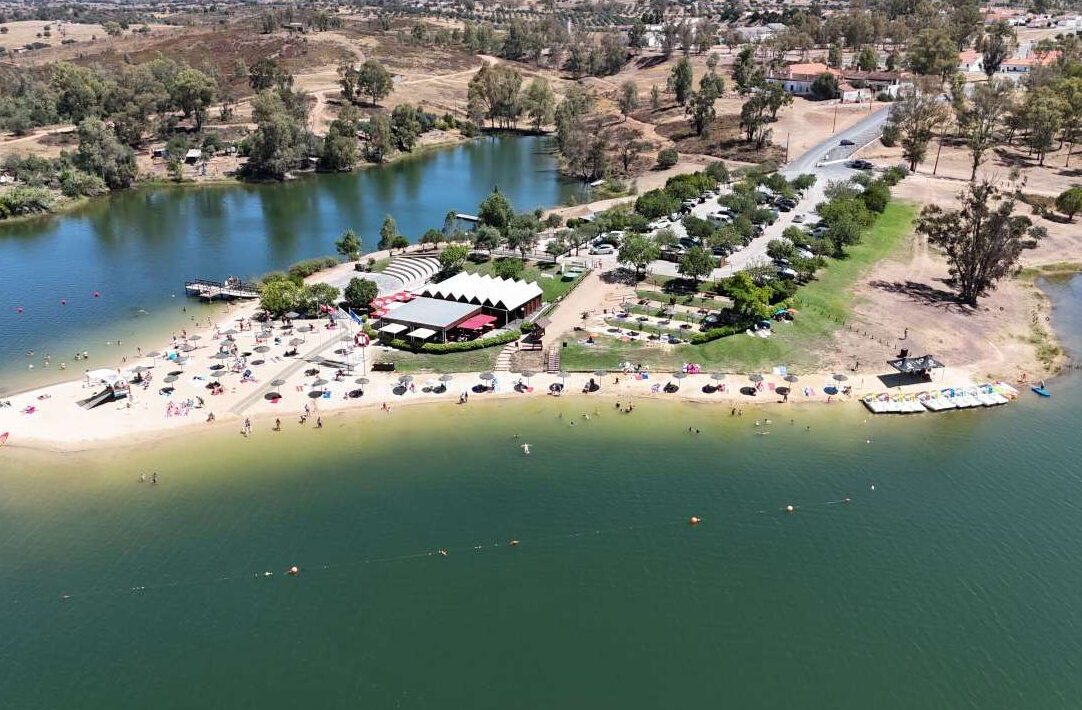 Praia Fluvial da Tapada Grande, em Mértola.