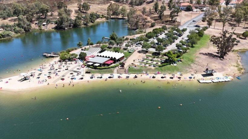 Praia Fluvial da Tapada Grande, em Mértola.