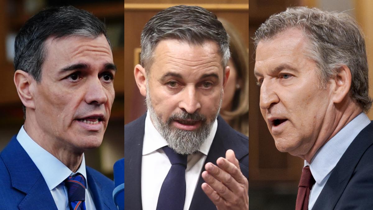 Sánchez and Feijóo coincide for Hungary: they celebrate the fall of Orbán while Abascal becomes alert