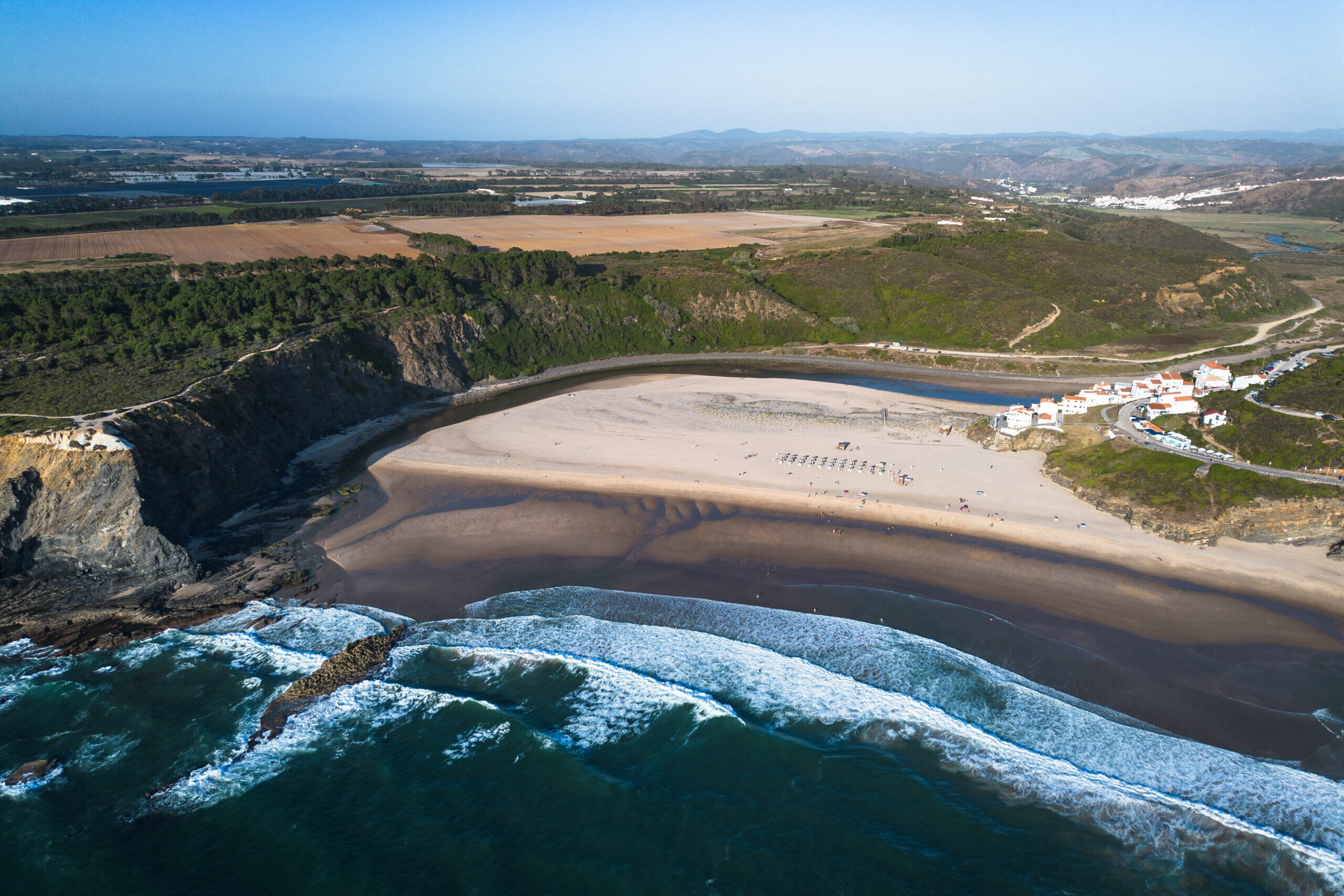 Forget about tolls: there is a road along the coast that connects Alentejo to the Algarve with postcard-worthy landscapes